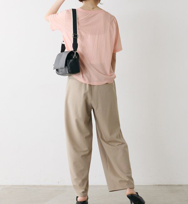  「シアーシンプルTシャツ」|Tシャツ・カットソー|