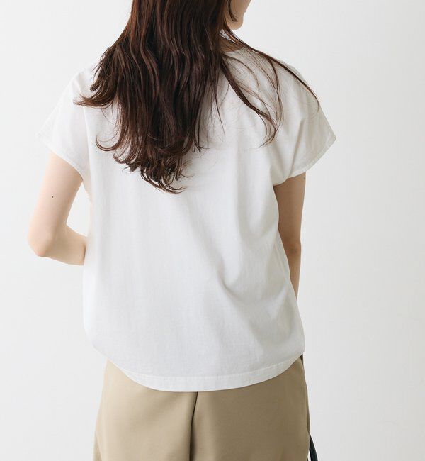  「オーガニックコットンフレンチスリーブThrive T」|Tシャツ・カットソー|