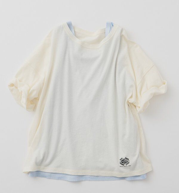  「【F&B】オーガニックコットンノースリーブT」|Tシャツ・カットソー|