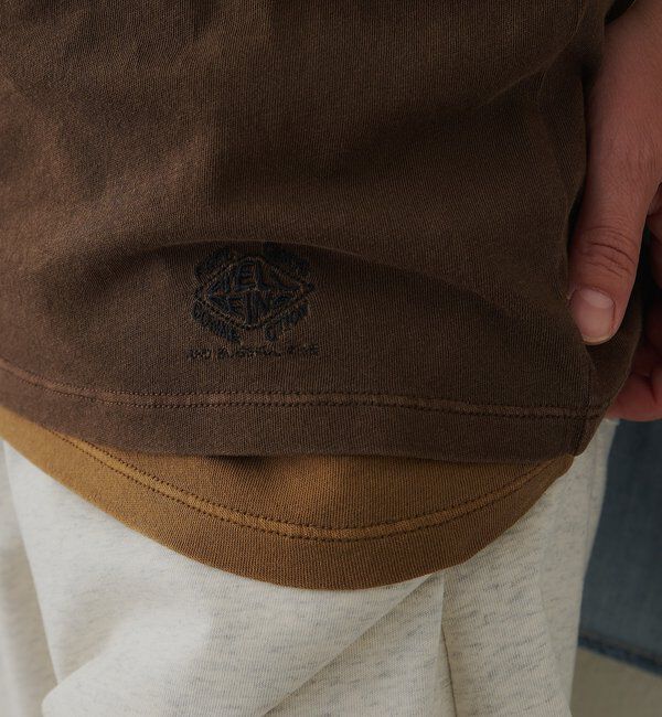  「【F&B】オーガニックコットンノースリーブT」|Tシャツ・カットソー|