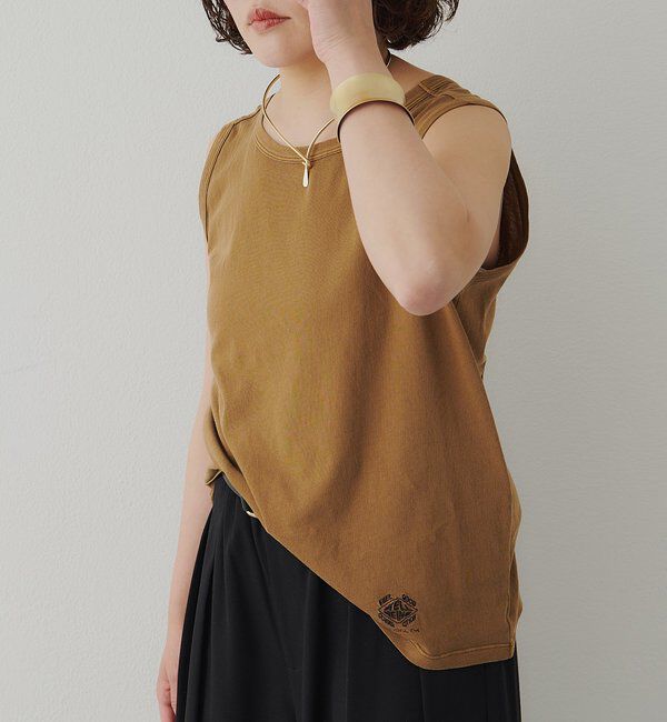  「【F&B】オーガニックコットンノースリーブT」|Tシャツ・カットソー|