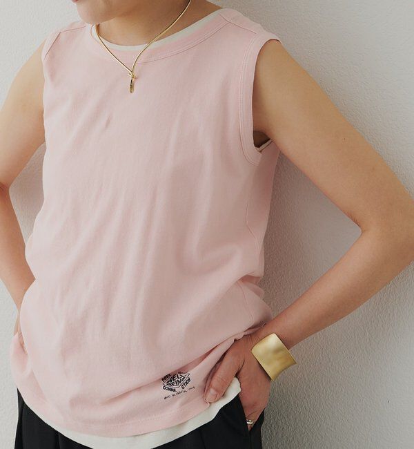  「【F&B】オーガニックコットンノースリーブT」|Tシャツ・カットソー|