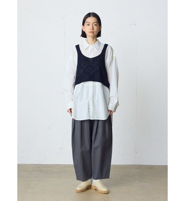 MidiUmi「MidiUmi オーバーサイズシャツ」|シャツ・ブラウス|