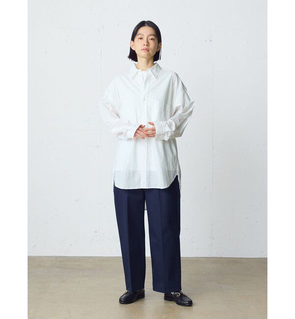 MidiUmi「MidiUmi オーバーサイズシャツ」|シャツ・ブラウス|