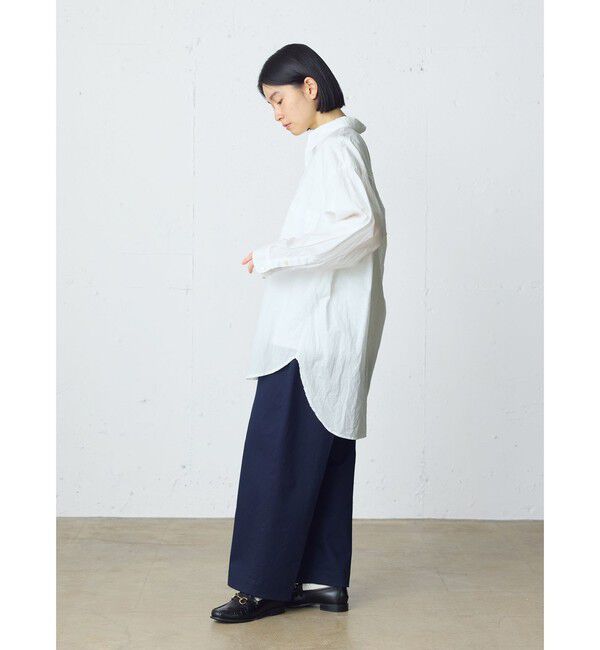 MidiUmi「MidiUmi オーバーサイズシャツ」|シャツ・ブラウス|