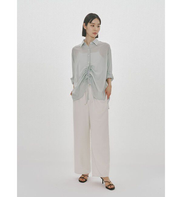 MIDIUMISOLID「MIDIUMISOLID for Ladies イージーパンツ」|その他|ベージュ