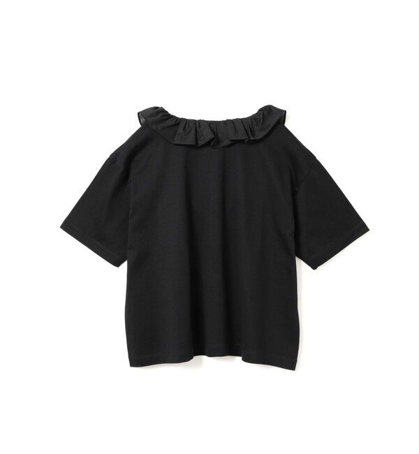 mizuiro ind「mizuiro ind フリルカラースキッパーTシャツ」|Tシャツ・カットソー|