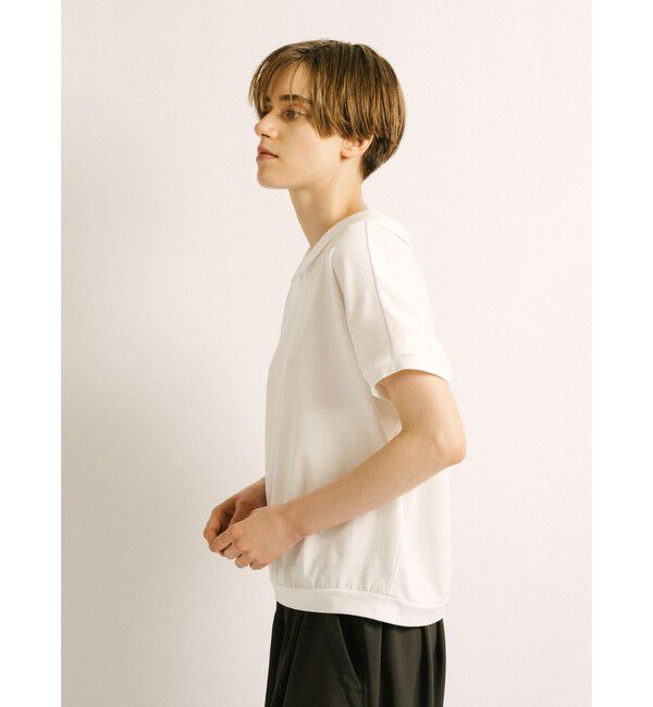 mizuiro ind「mizuiro ind シャツカラードルマンプルオーバー」|Tシャツ・カットソー|