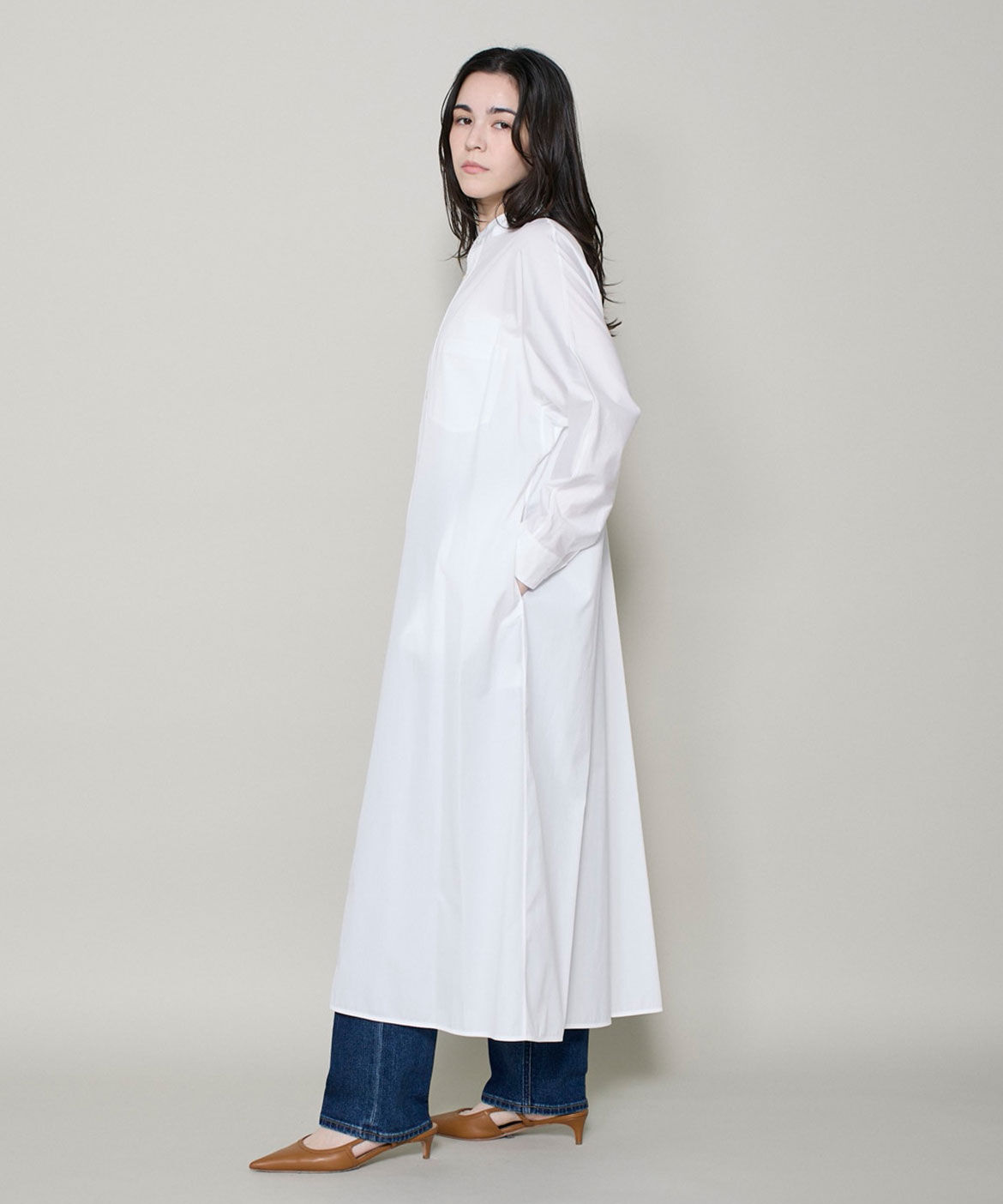 INED「TICCA テントシャツワンピース TBEA-105」|その他|