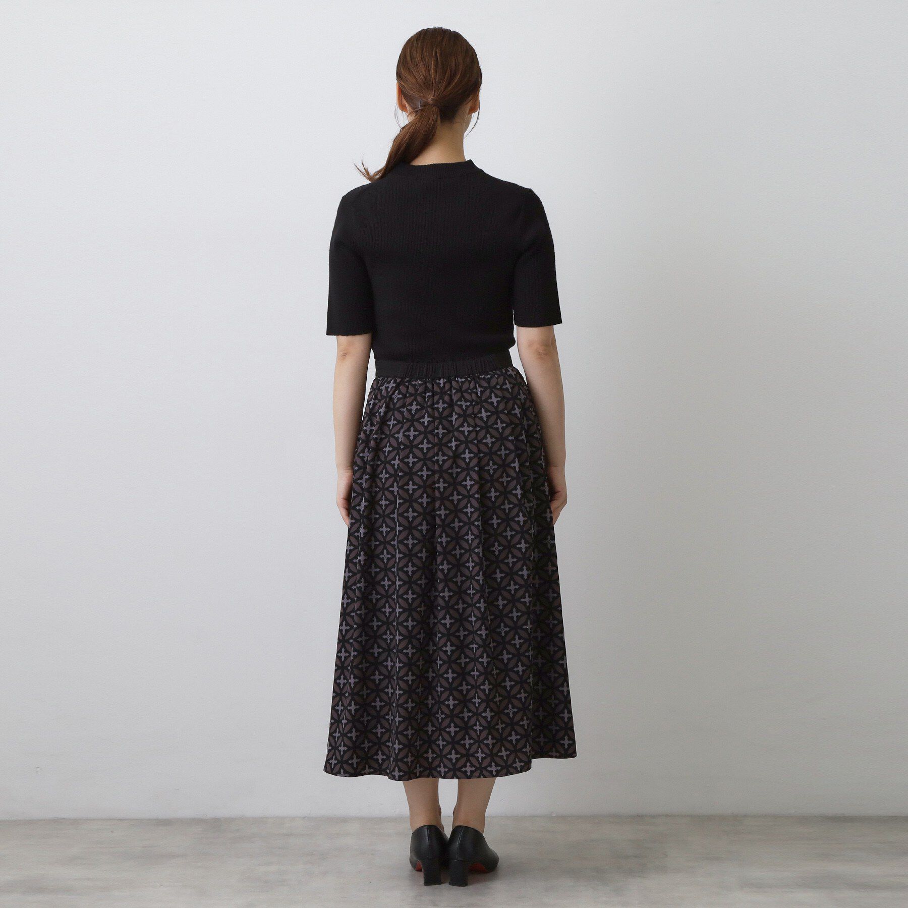 DRESSTERIOR「オーバーラップコンビワンピース」|ワンピース|