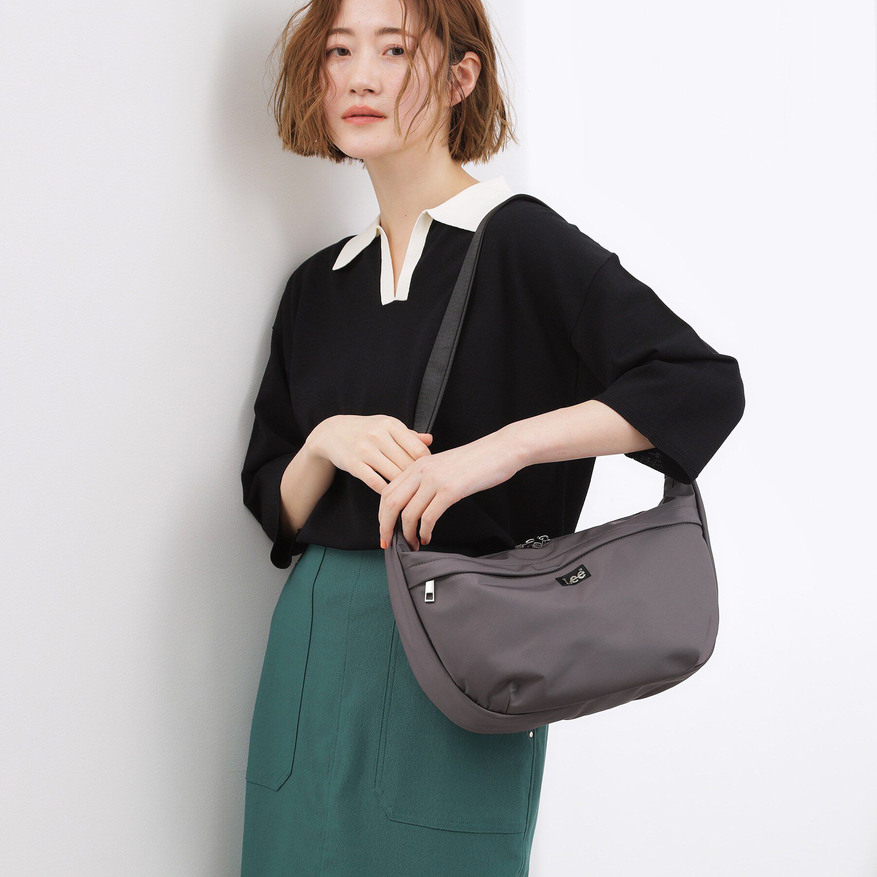 grove「【Lee別注】撥水ポケムーンショルダー」|ショルダー・メッセンジャー|