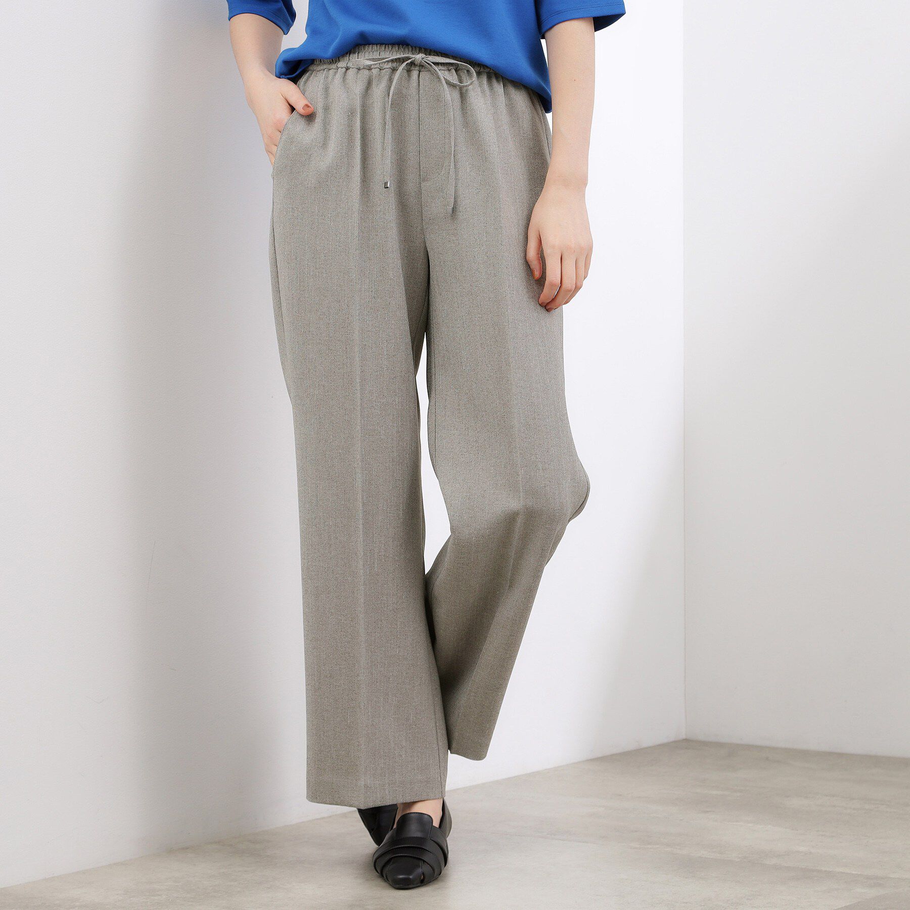 grove「高評価！【貴島明日香さん着用・カセット服】リネンライクソフトフレアパンツ」|その他|