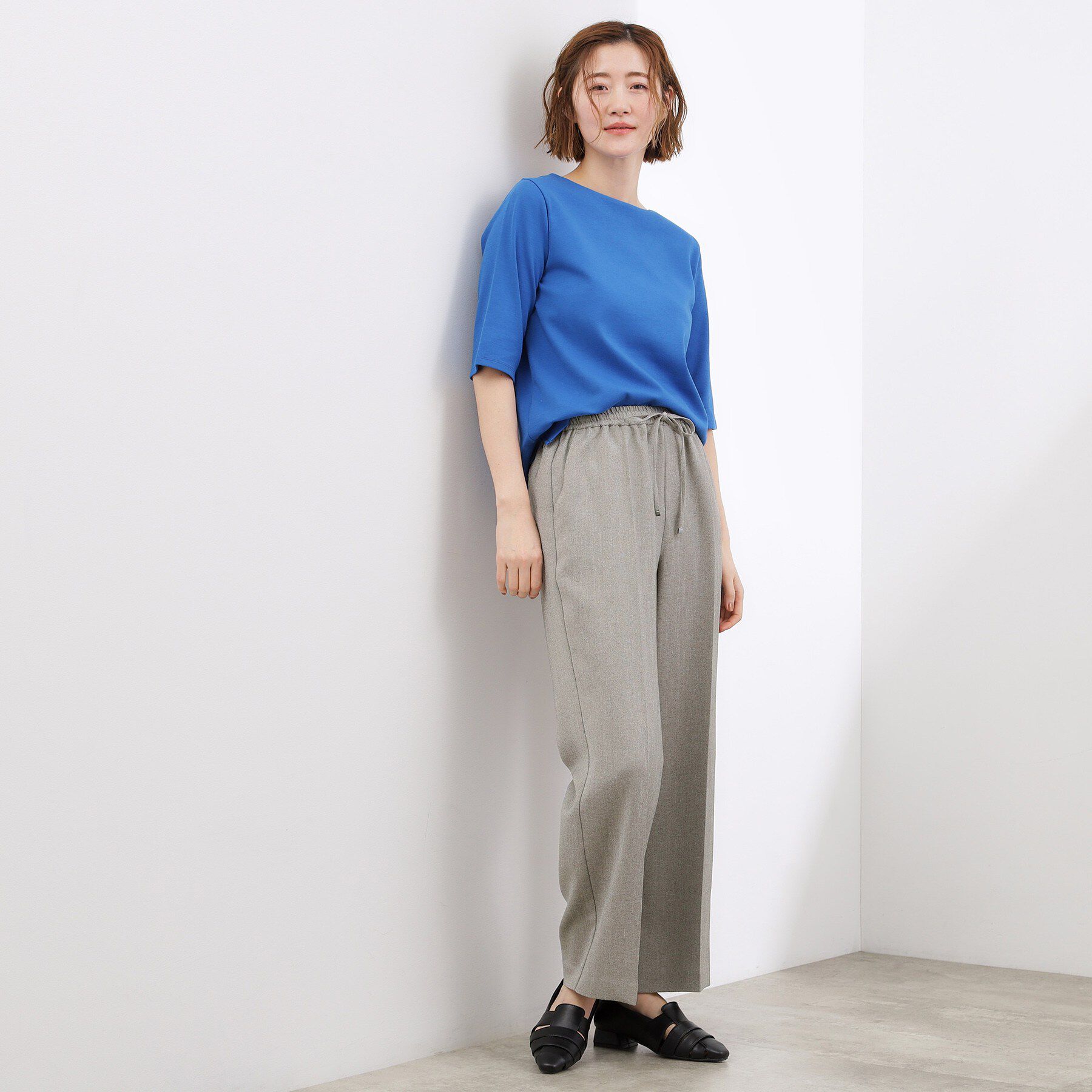 grove「高評価！【貴島明日香さん着用・カセット服】リネンライクソフトフレアパンツ」|その他|