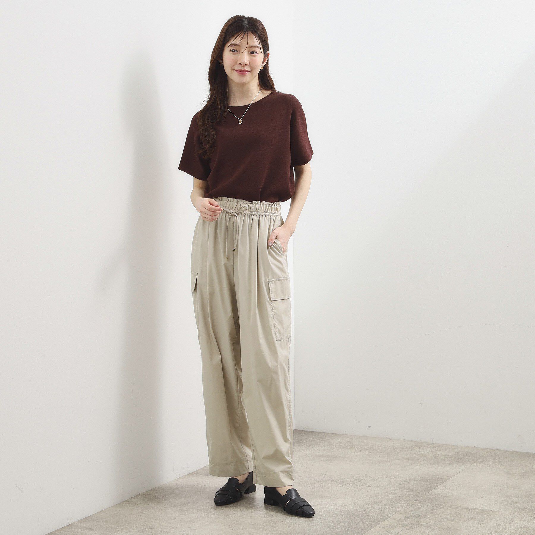 grove「【洗濯機◎】イージーウエストカーゴパンツ」|その他|