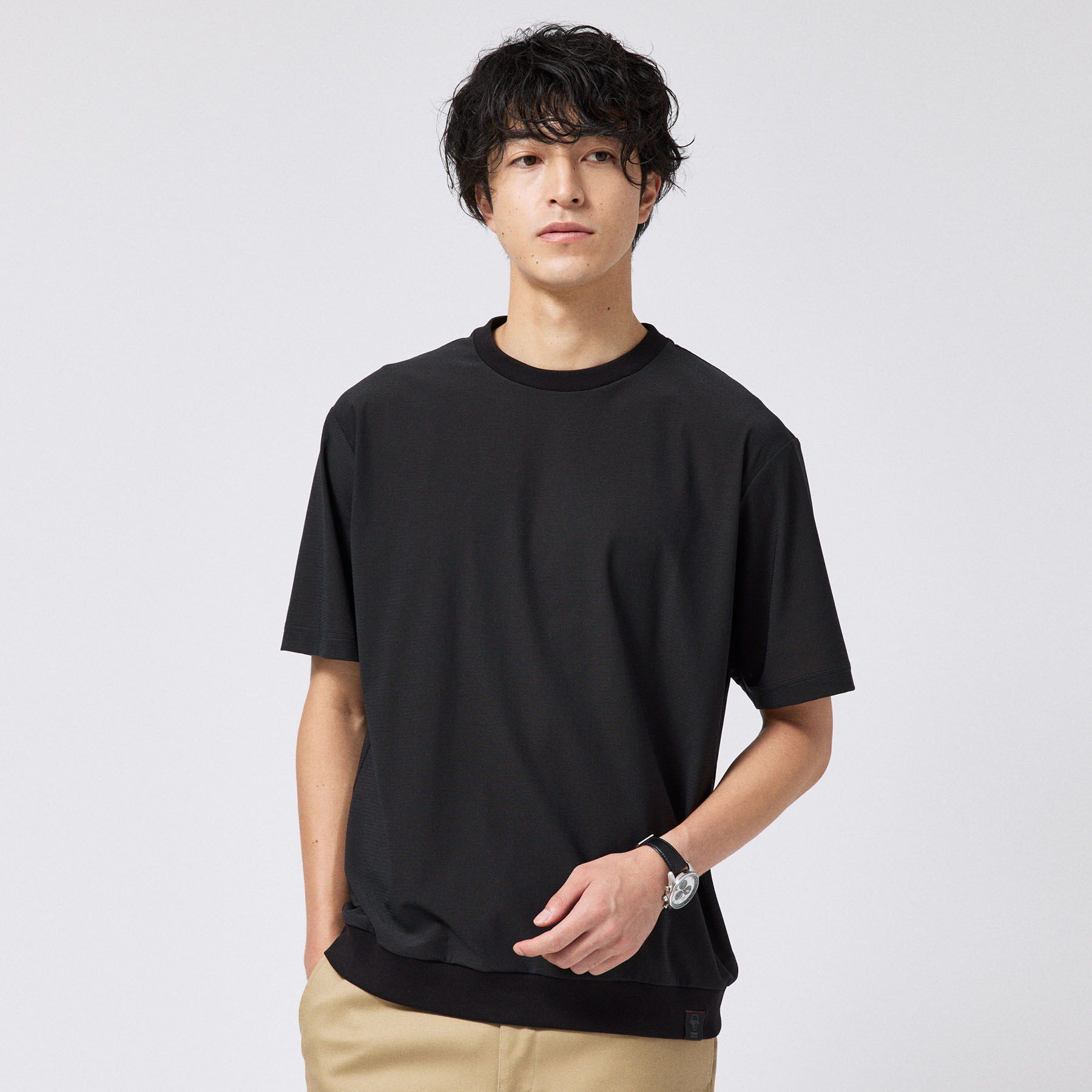 TAKEO KIKUCHI「【通気性】AIR TOOL LIGHT Ｔシャツ」|Tシャツ・カットソー|ブラウン(044)