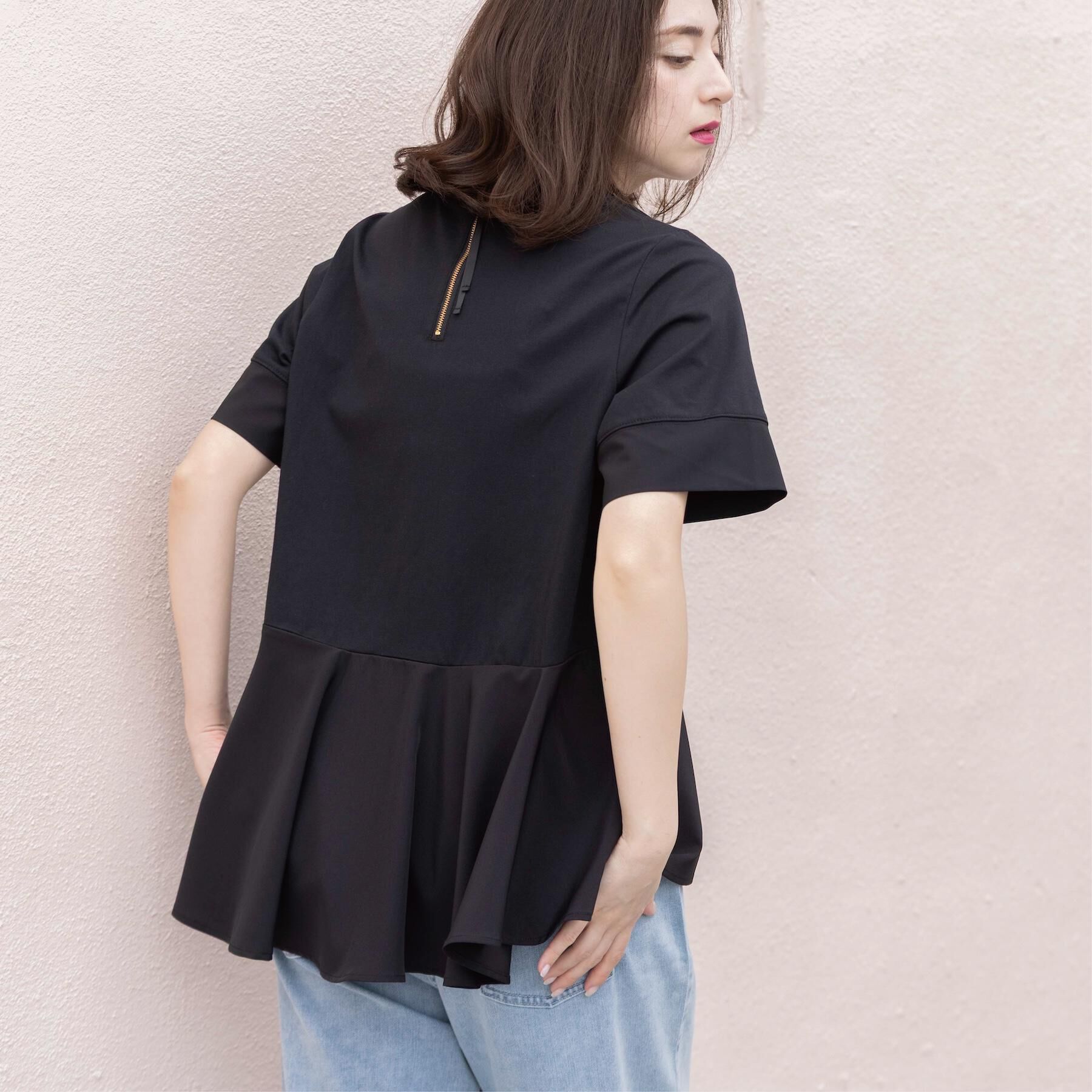 OPAQUE.CLIP「ペプラム切替ドッキングトップス」|Tシャツ・カットソー|