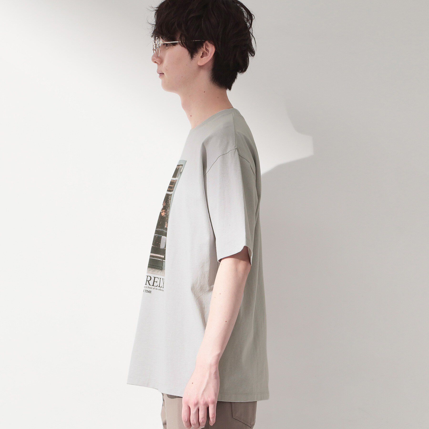 THE SHOP TK「モノクロ フォトグラフィー 半袖Tシャツ 洗濯機OK」|Tシャツ・カットソー|