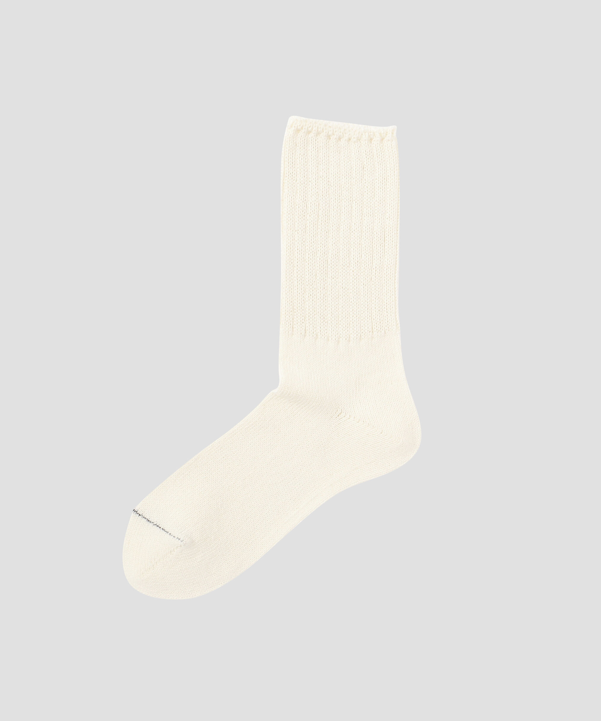 MHL.「WOMEN WA-SHI COTTON RIB SOCKS」|ソックス|WHITE