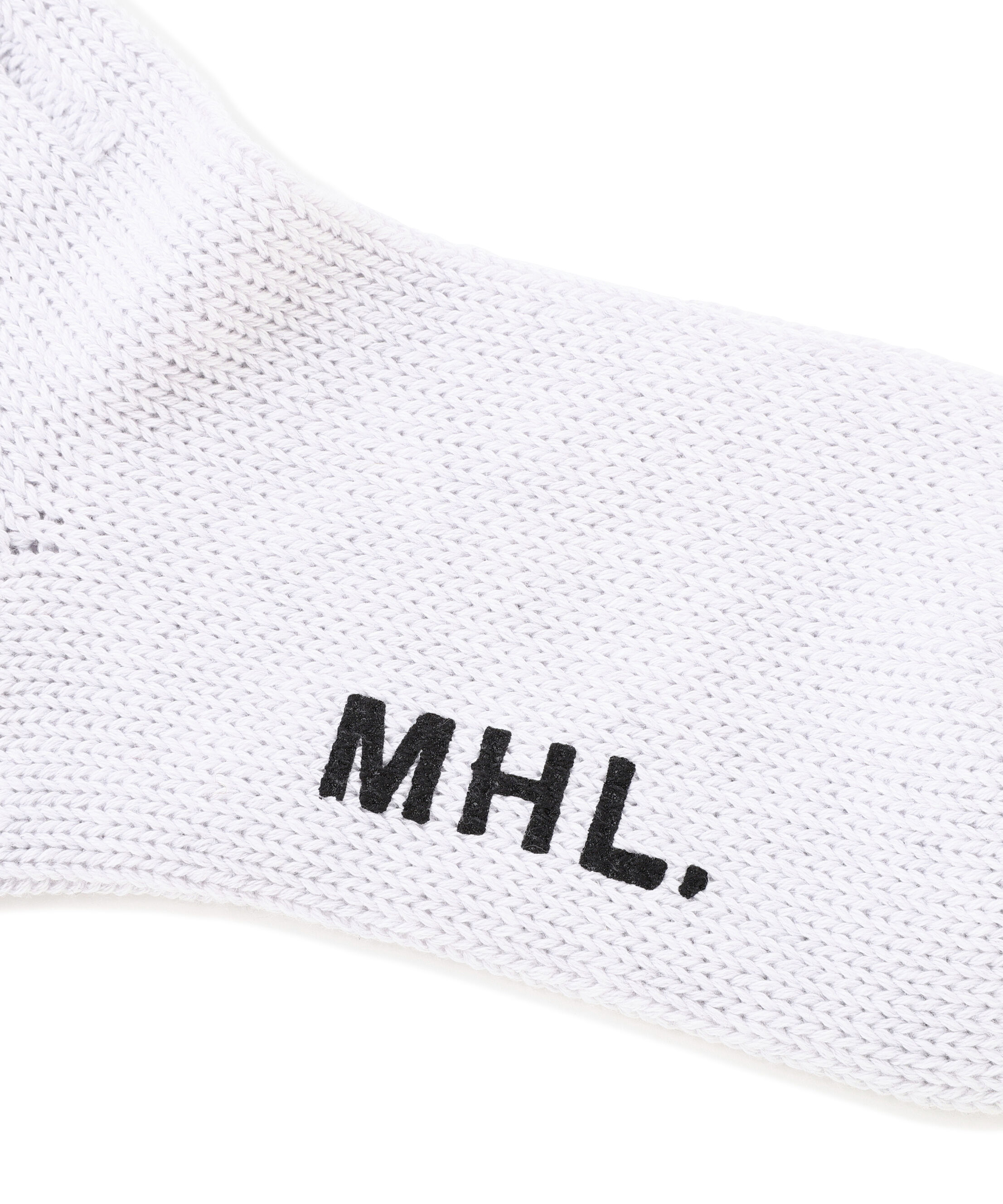 MHL.「WOMEN TIPPED COTTON RIB SOCKS」|ソックス|
