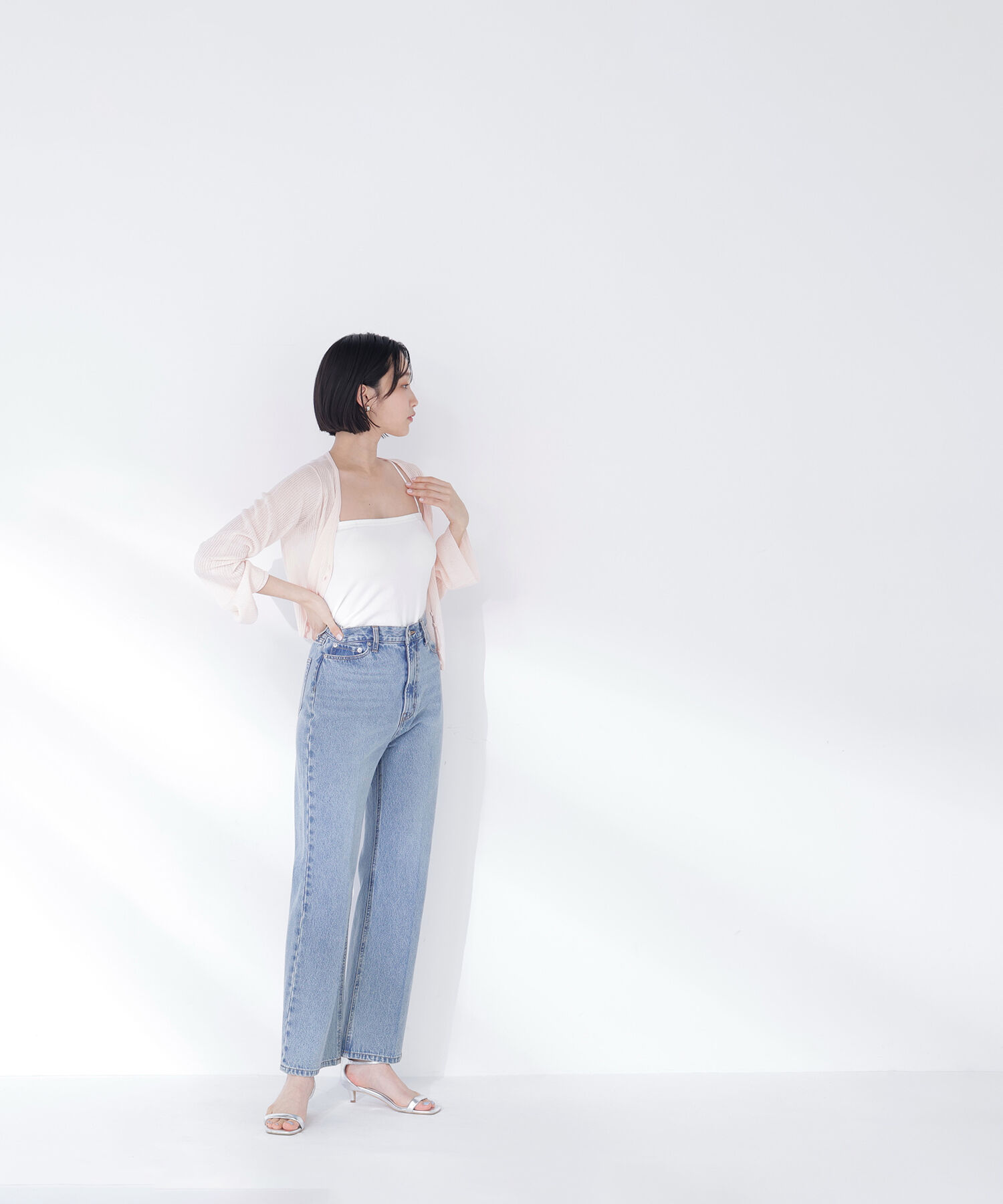  「＜Oggi.jp掲載＞カップ付インナーシリーズ ベアトップ」|Tシャツ・カットソー|