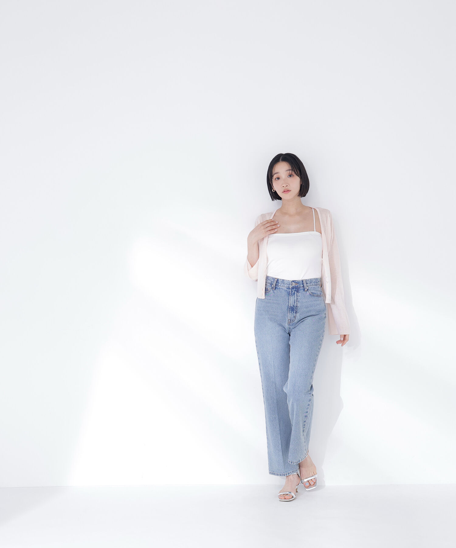  「＜Oggi.jp掲載＞カップ付インナーシリーズ ベアトップ」|Tシャツ・カットソー|