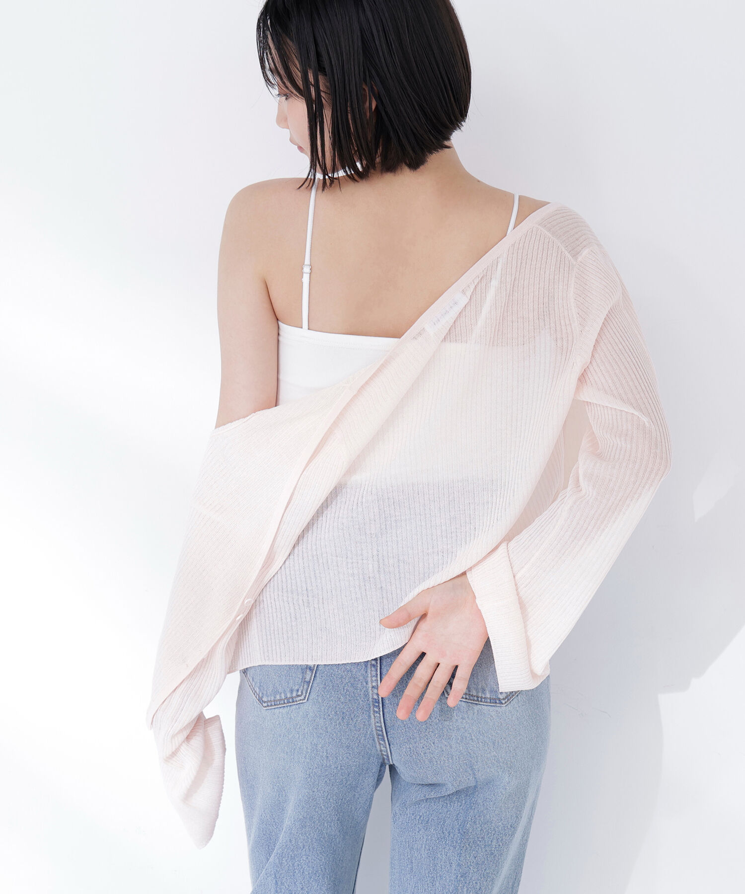  「＜Oggi.jp掲載＞カップ付インナーシリーズ ベアトップ」|Tシャツ・カットソー|