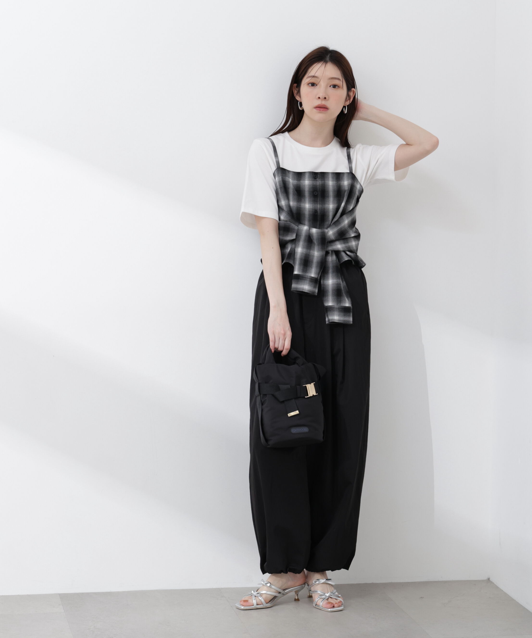 PROPORTION BODY DRESSING「〈a/mie〉シャツビスチェ 26SS」|シャツ・ブラウス|