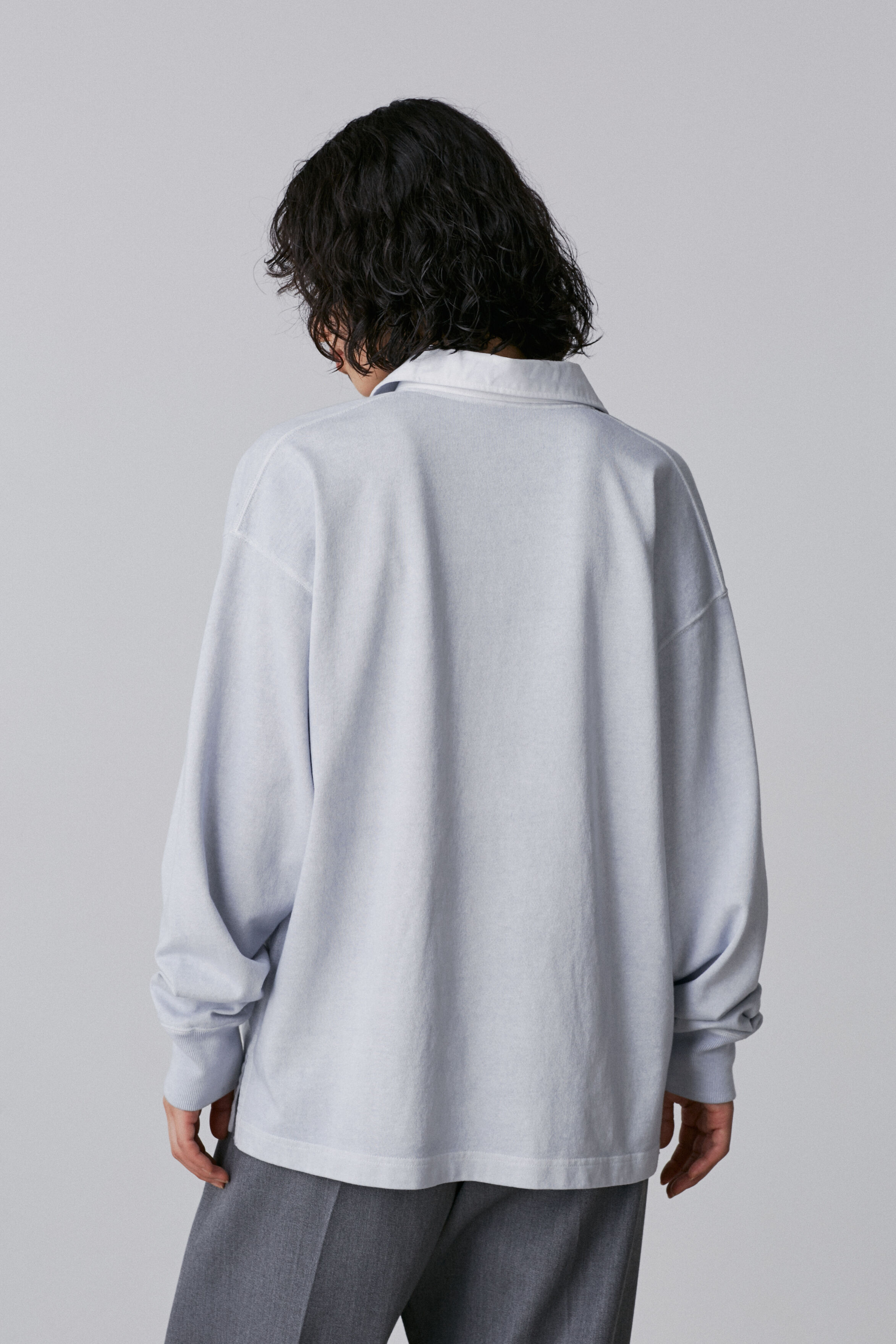 YLEVE 「YLEVE / OPEN END COTTON PIGMENT DYE SKIPPER PULL OVER」|Tシャツ・カットソー|