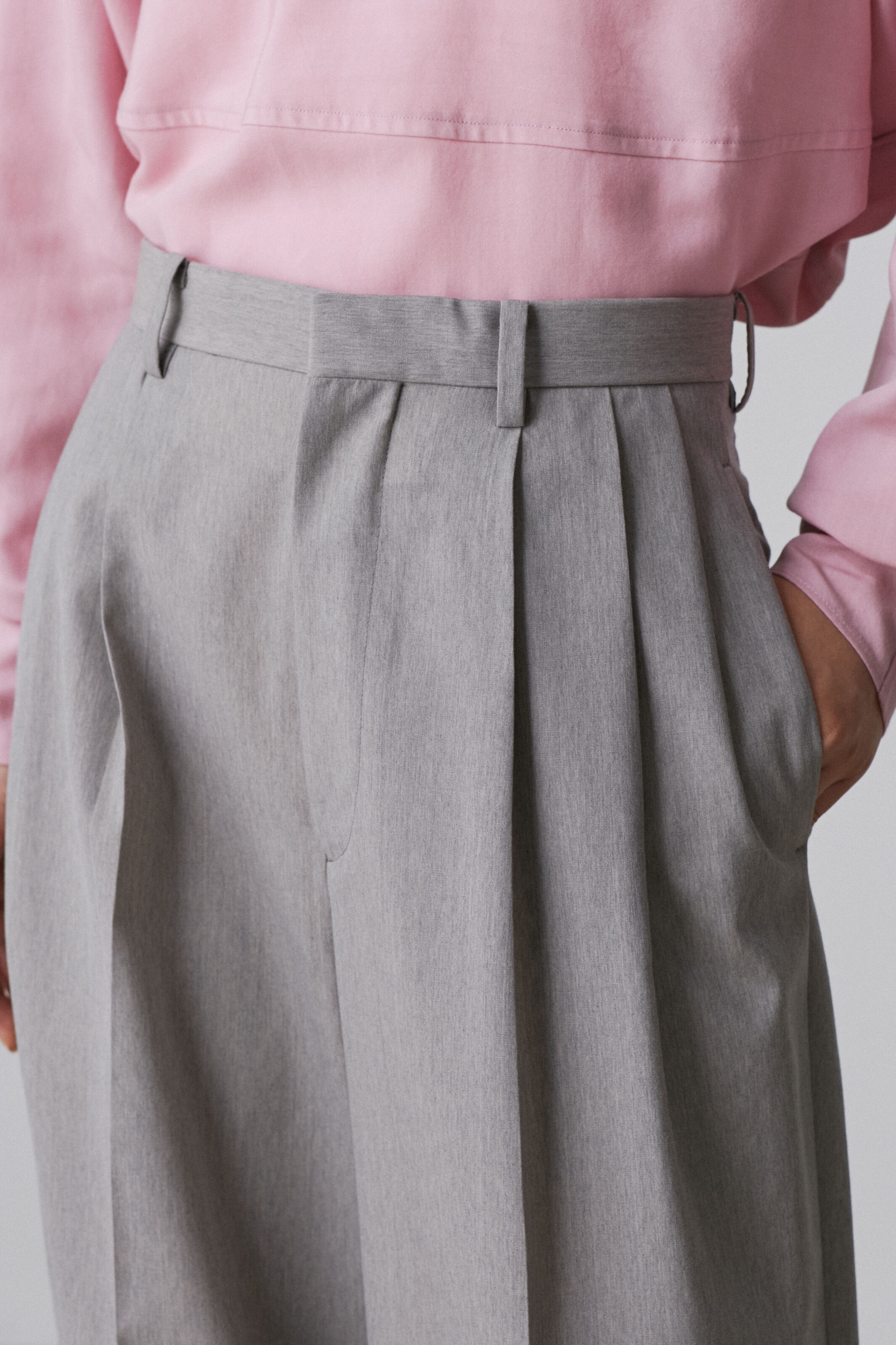 YLEVE 「YLEVE / WOOL CHAMBRAY TROUSERS」|その他|