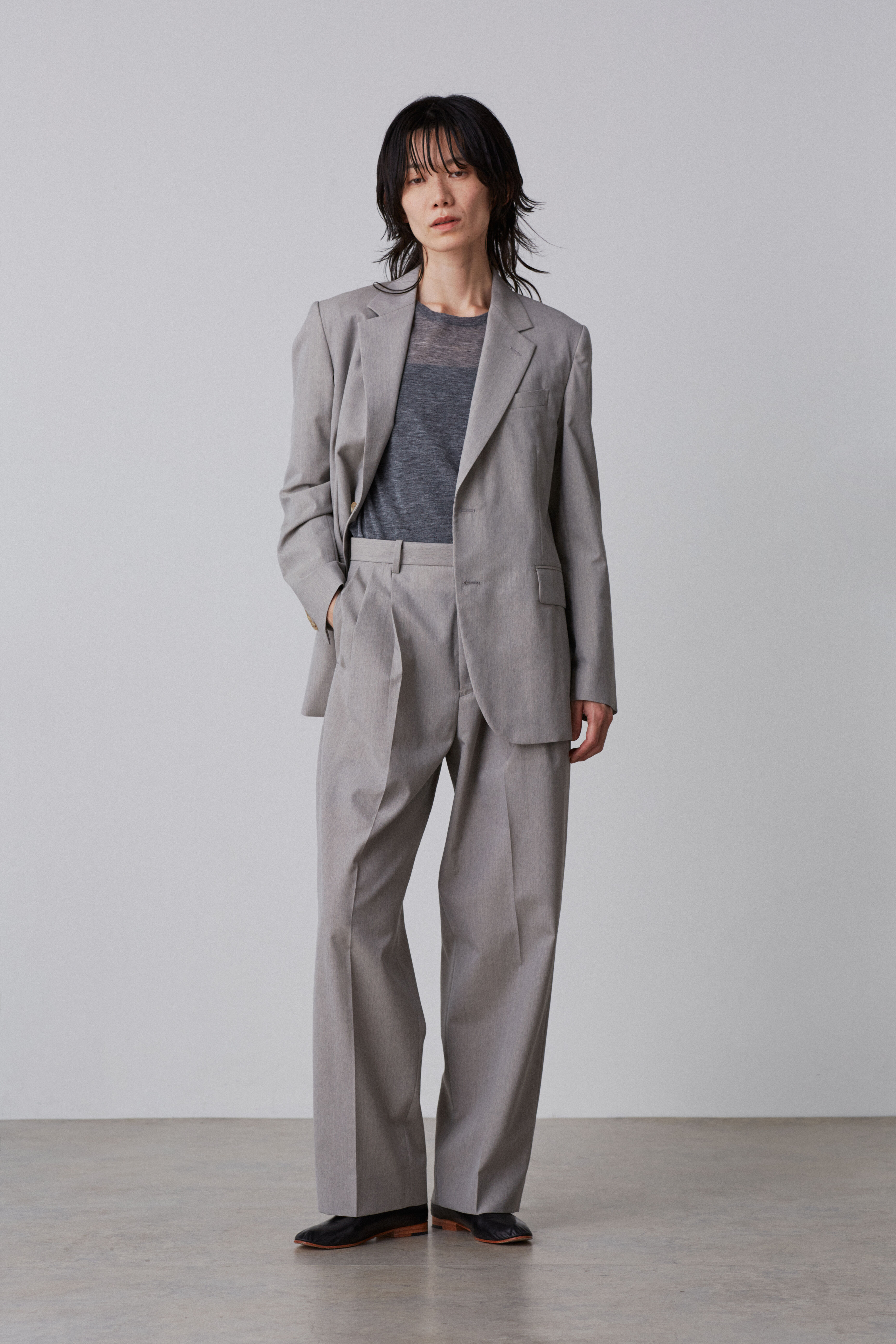 YLEVE 「YLEVE / WOOL CHAMBRAY TROUSERS」|その他|