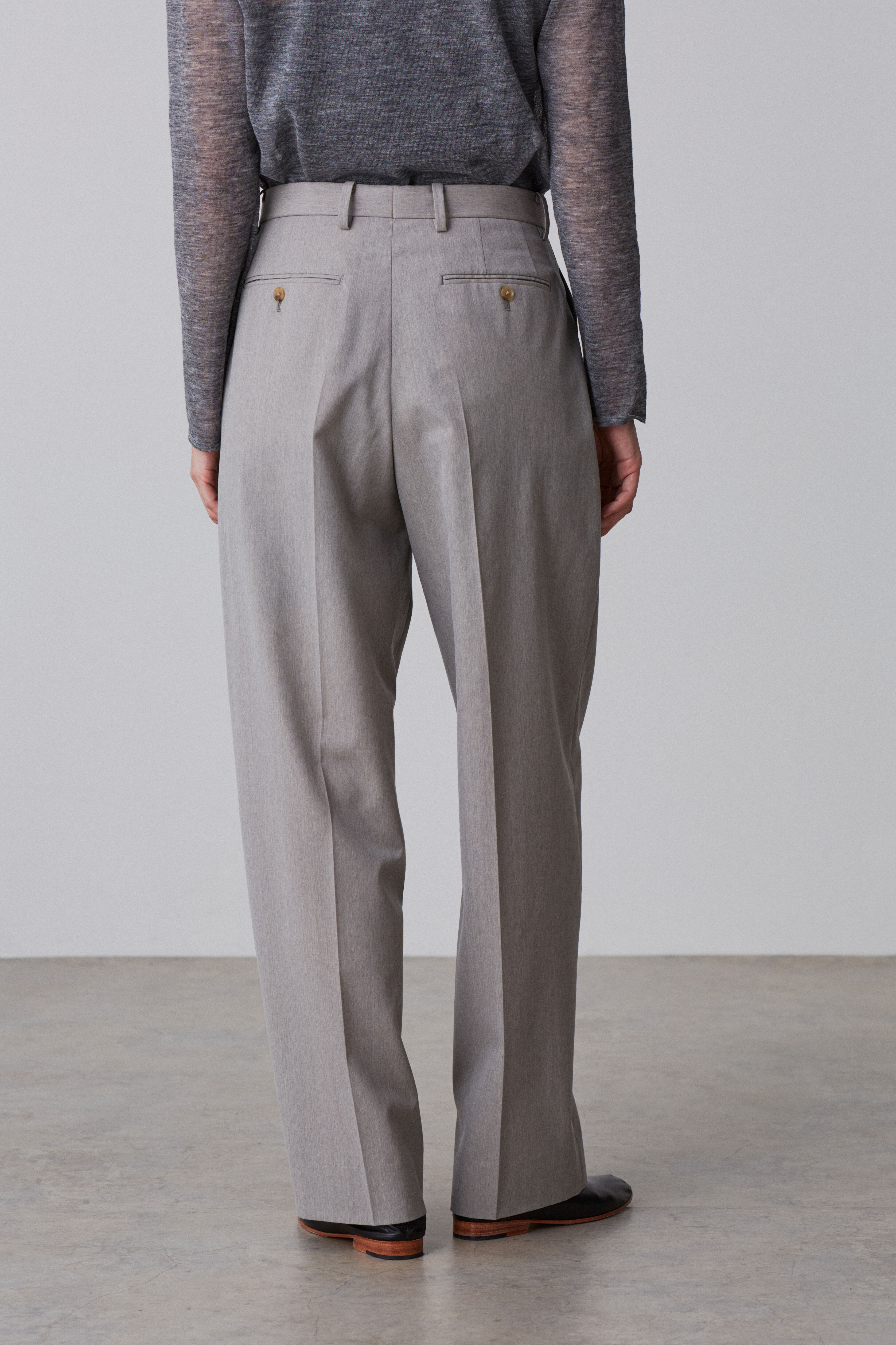 YLEVE 「YLEVE / WOOL CHAMBRAY TROUSERS」|その他|