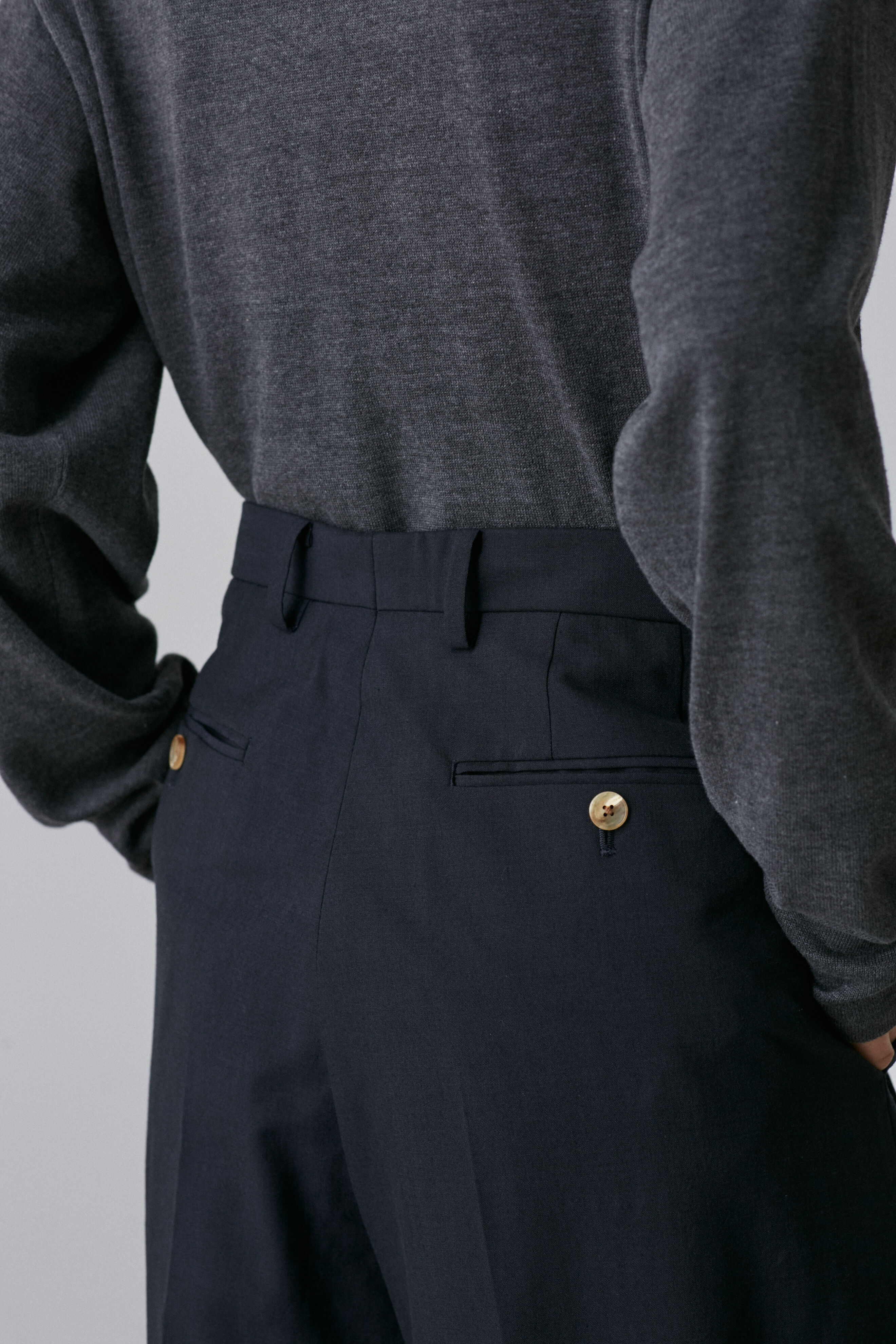 YLEVE 「YLEVE / WOOL CHAMBRAY TROUSERS」|その他|