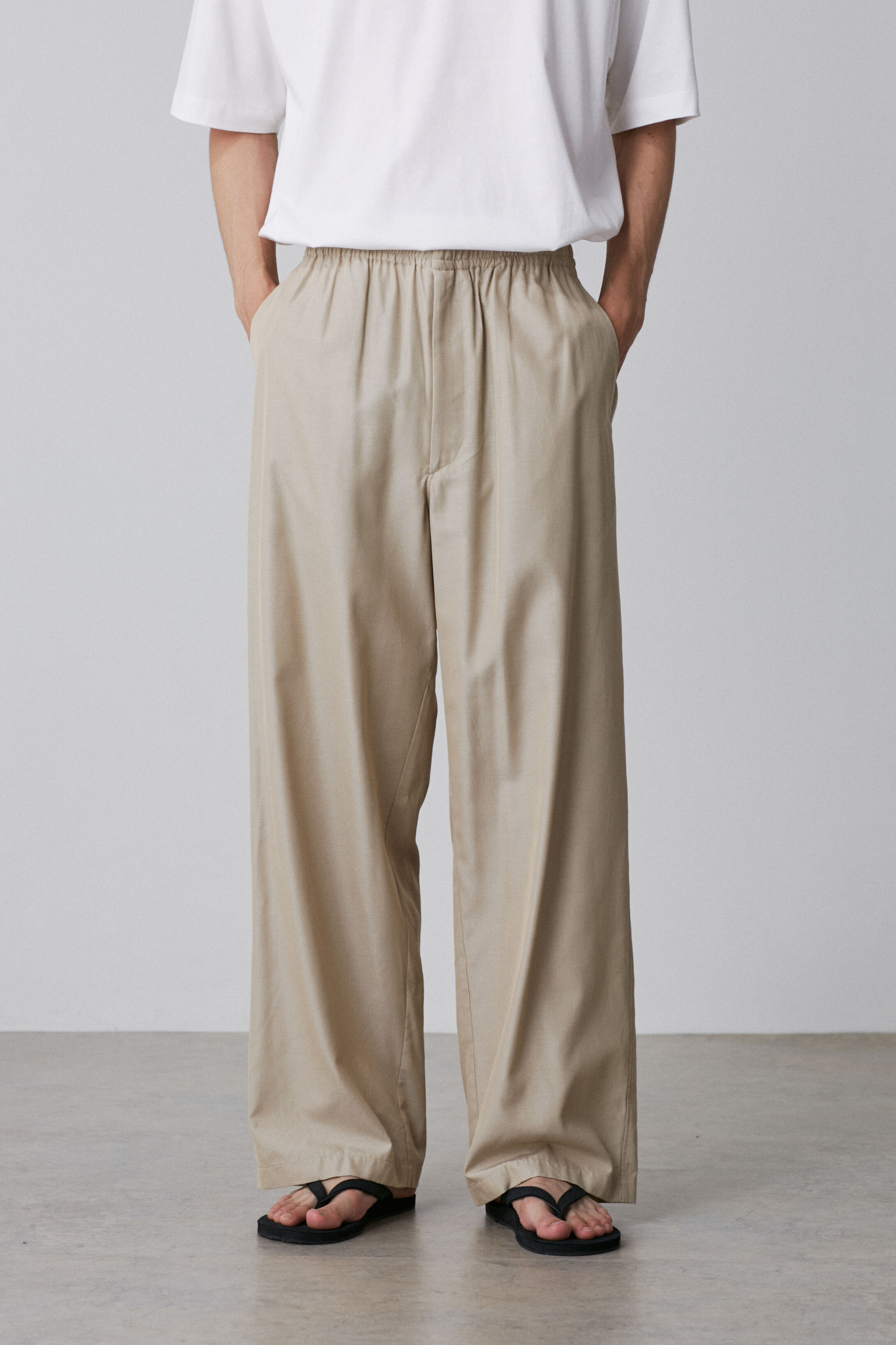YLEVE 「YLEVE / SILK CHAMBRAY TROUSERS」|その他|