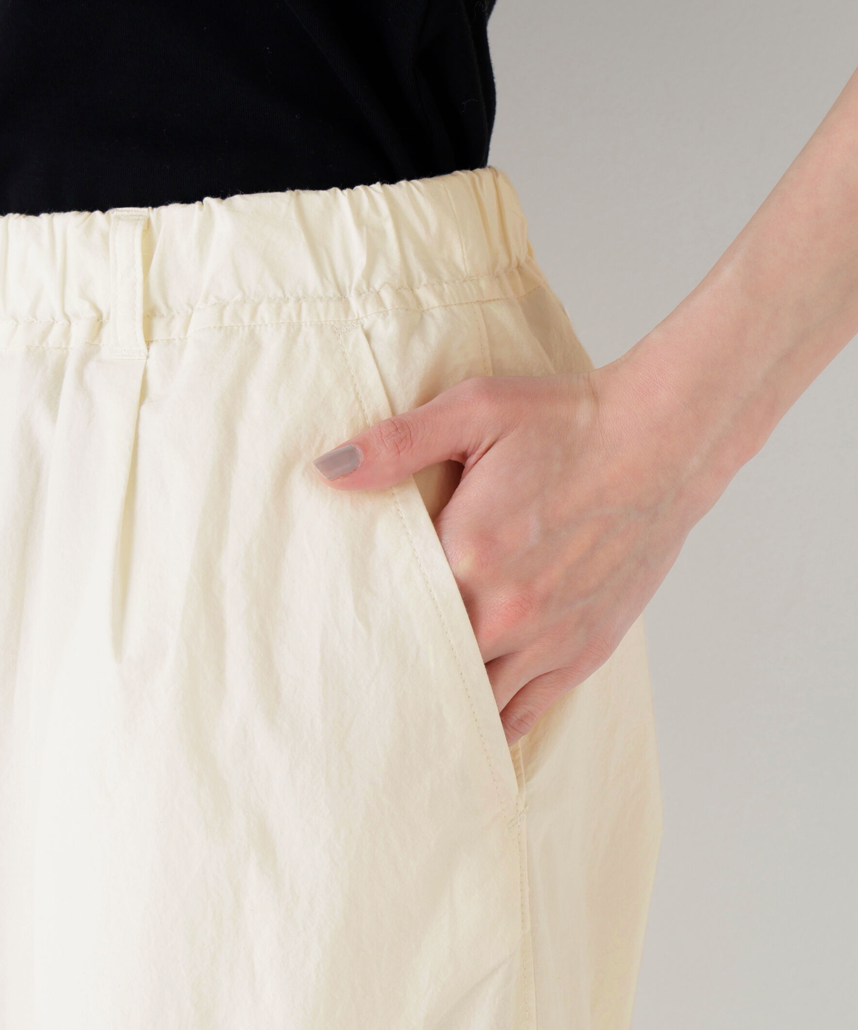  「近江晒コットンタイプライター ドロストカーゴパンツ」|その他|