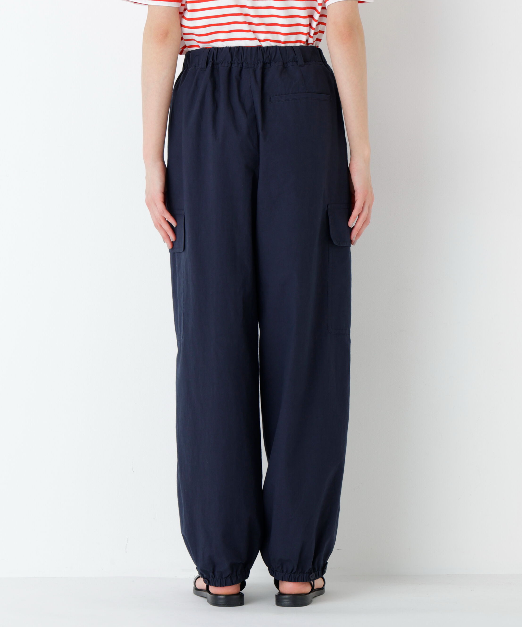  「近江晒コットンタイプライター ドロストカーゴパンツ」|その他|