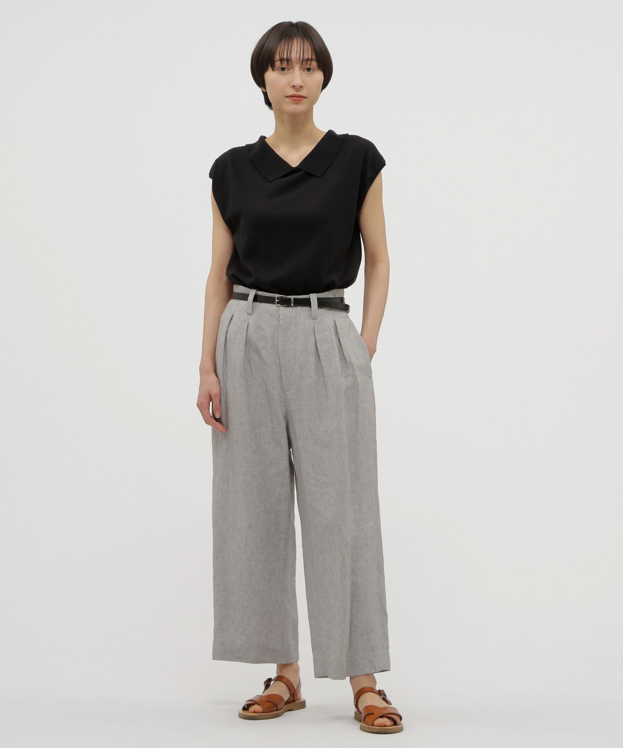  「FINE COTTON LINEN KNITWEAR」|ニット・セーター|