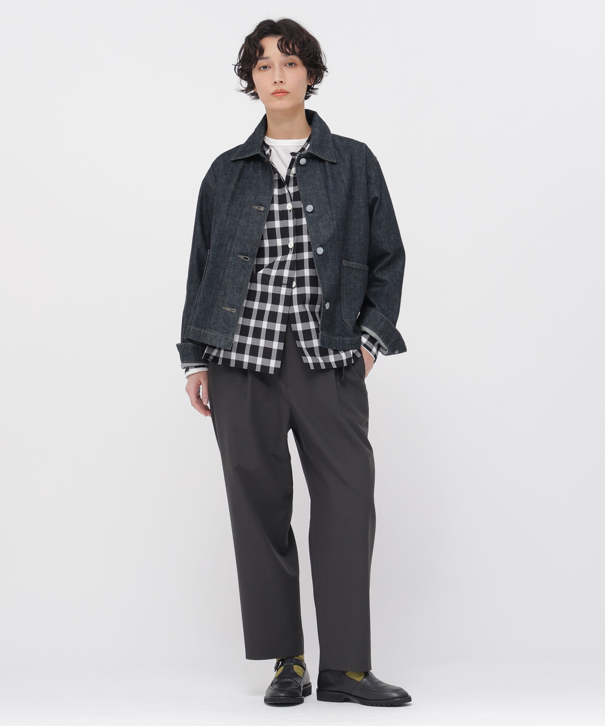  「COTTON CHECK SHIRT」|シャツ・ブラウス|