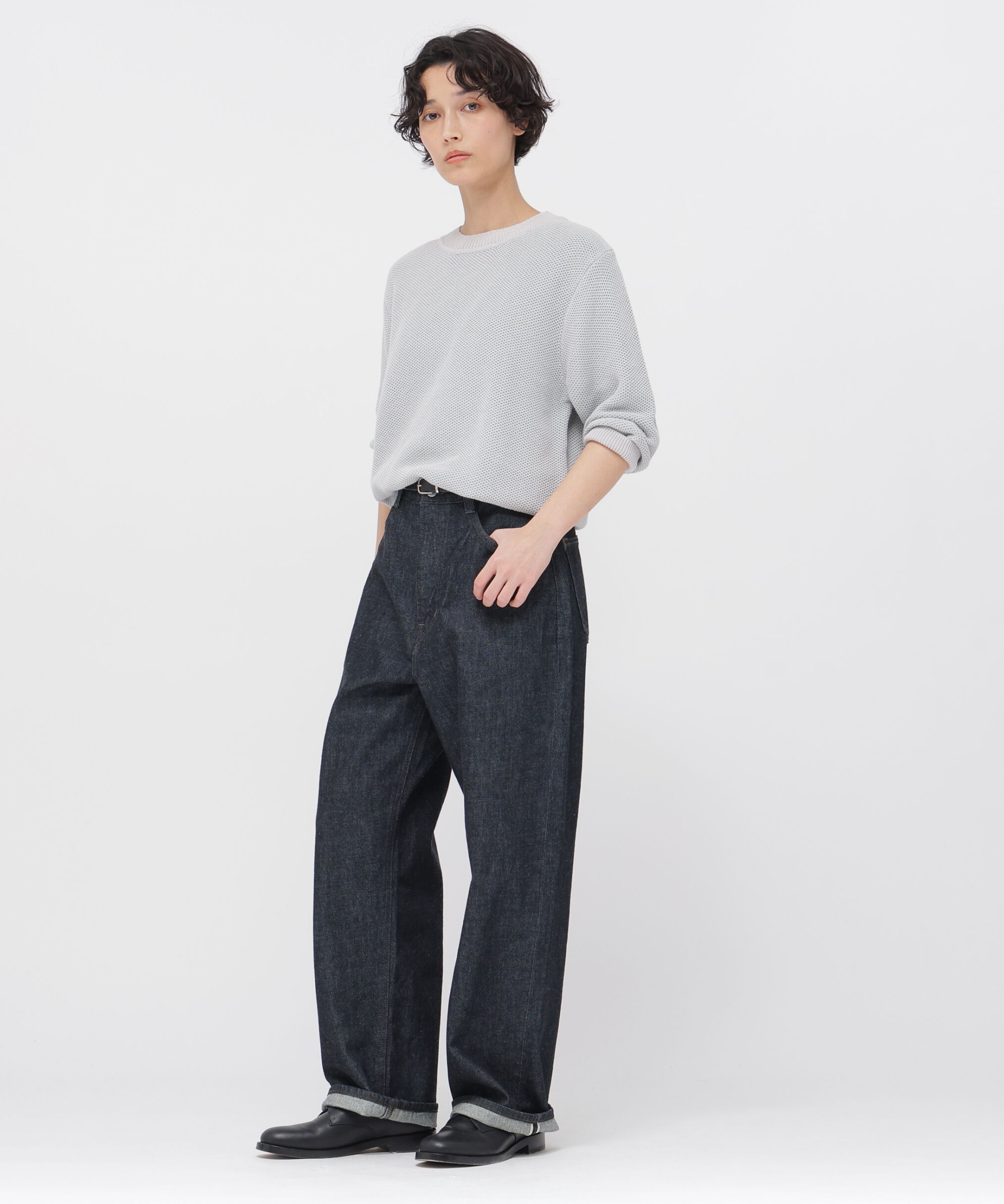  「COTTON LINEN RAMIE PIQUE KNITWEAR」|ニット・セーター|