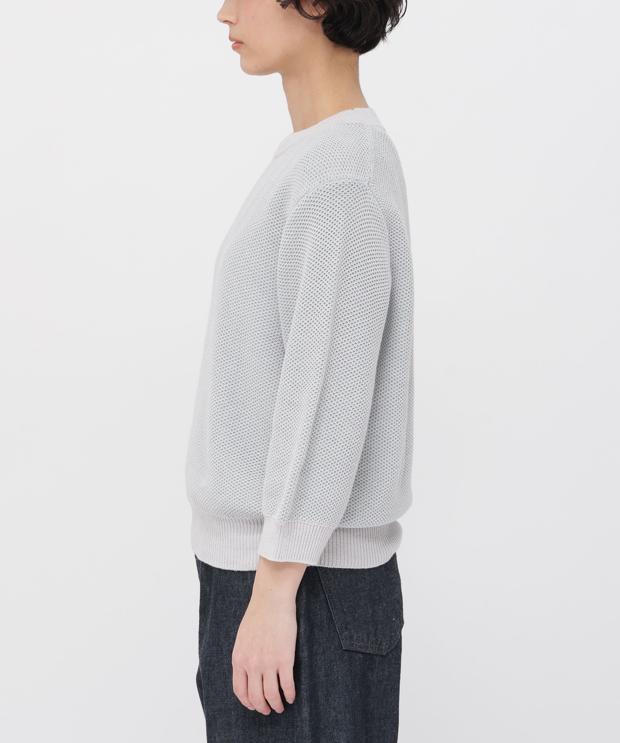  「COTTON LINEN RAMIE PIQUE KNITWEAR」|ニット・セーター|