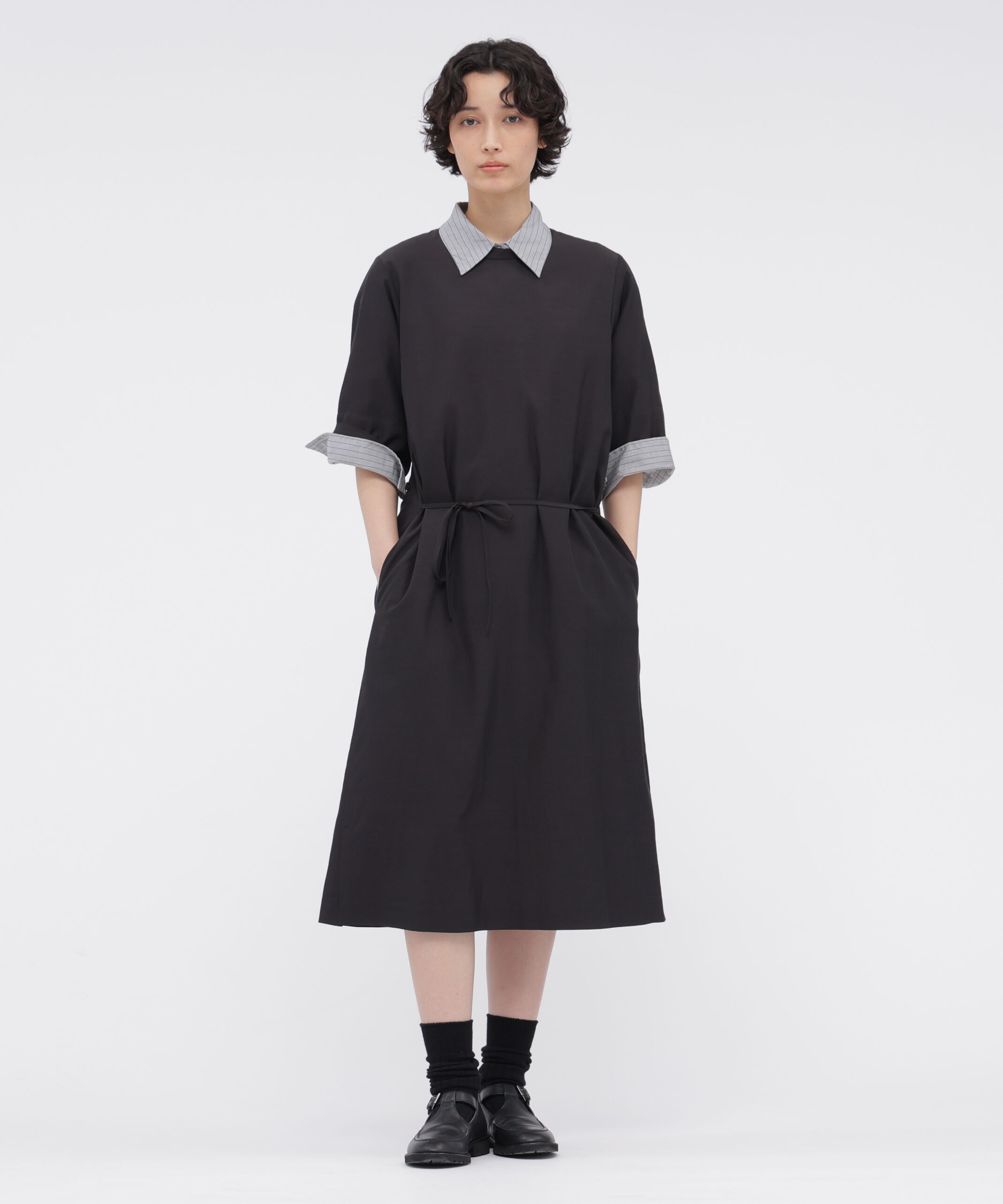  「FINE COTTON STRIPE SHIRT」|シャツ・ブラウス|