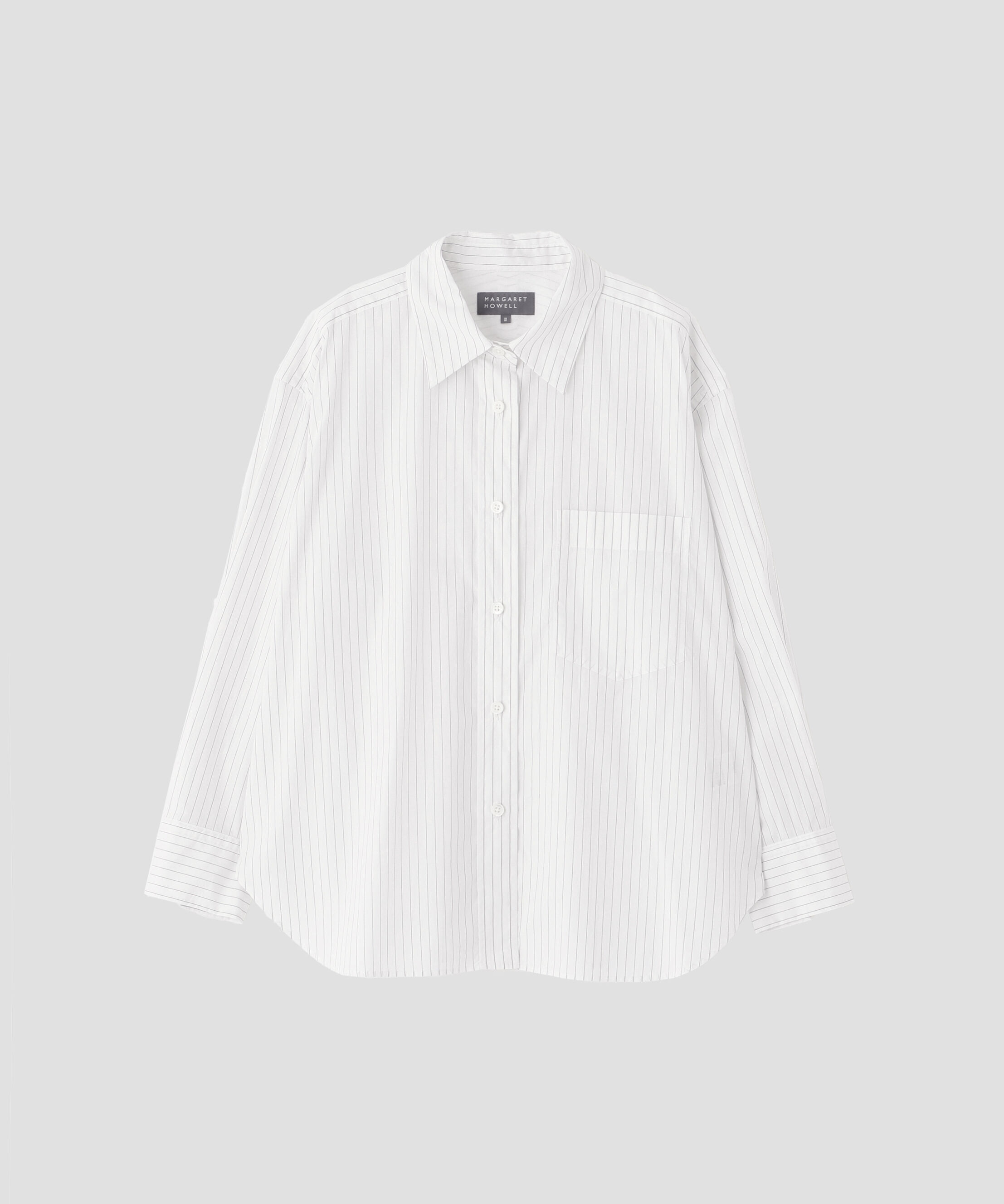  「FINE COTTON STRIPE SHIRT」|シャツ・ブラウス|
