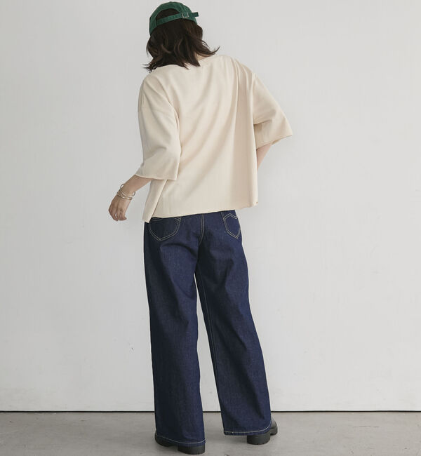 Doux archives「ＥＣＬＡＴミニ裏毛ハーフスリーブプルオーバー」|Tシャツ・カットソー|