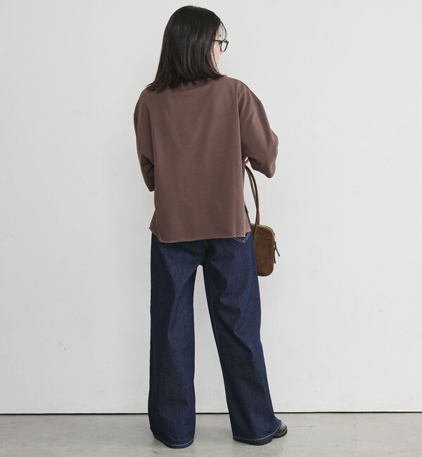 Doux archives「ＥＣＬＡＴミニ裏毛ハーフスリーブプルオーバー」|Tシャツ・カットソー|