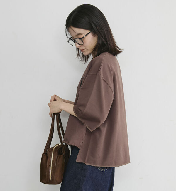 Doux archives「ＥＣＬＡＴミニ裏毛ハーフスリーブプルオーバー」|Tシャツ・カットソー|