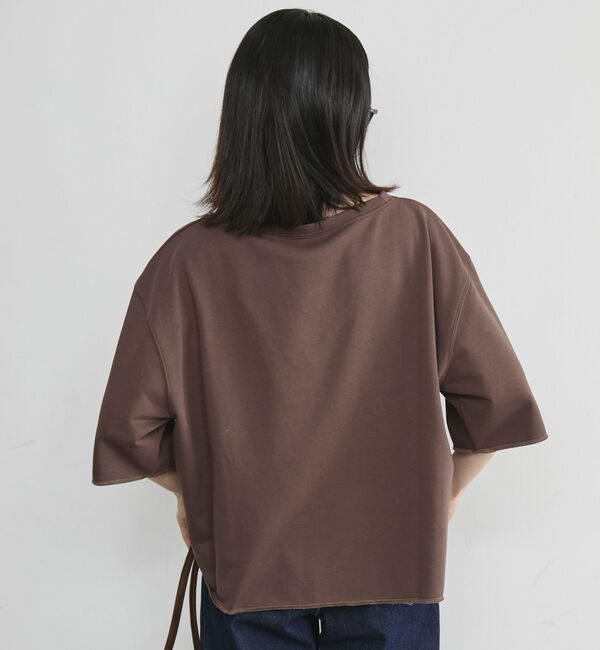 Doux archives「ＥＣＬＡＴミニ裏毛ハーフスリーブプルオーバー」|Tシャツ・カットソー|