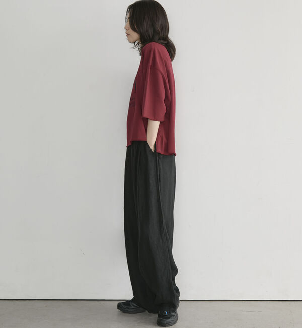Doux archives「ＥＣＬＡＴミニ裏毛ハーフスリーブプルオーバー」|Tシャツ・カットソー|
