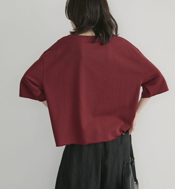 Doux archives「ＥＣＬＡＴミニ裏毛ハーフスリーブプルオーバー」|Tシャツ・カットソー|