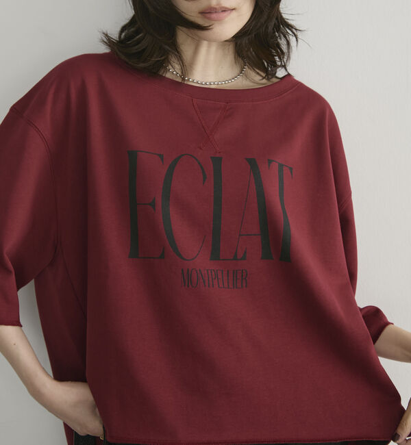 Doux archives「ＥＣＬＡＴミニ裏毛ハーフスリーブプルオーバー」|Tシャツ・カットソー|