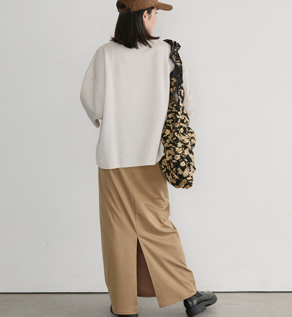 Doux archives「ラメ裏毛ショートスリーブＰＯ／」|Tシャツ・カットソー|