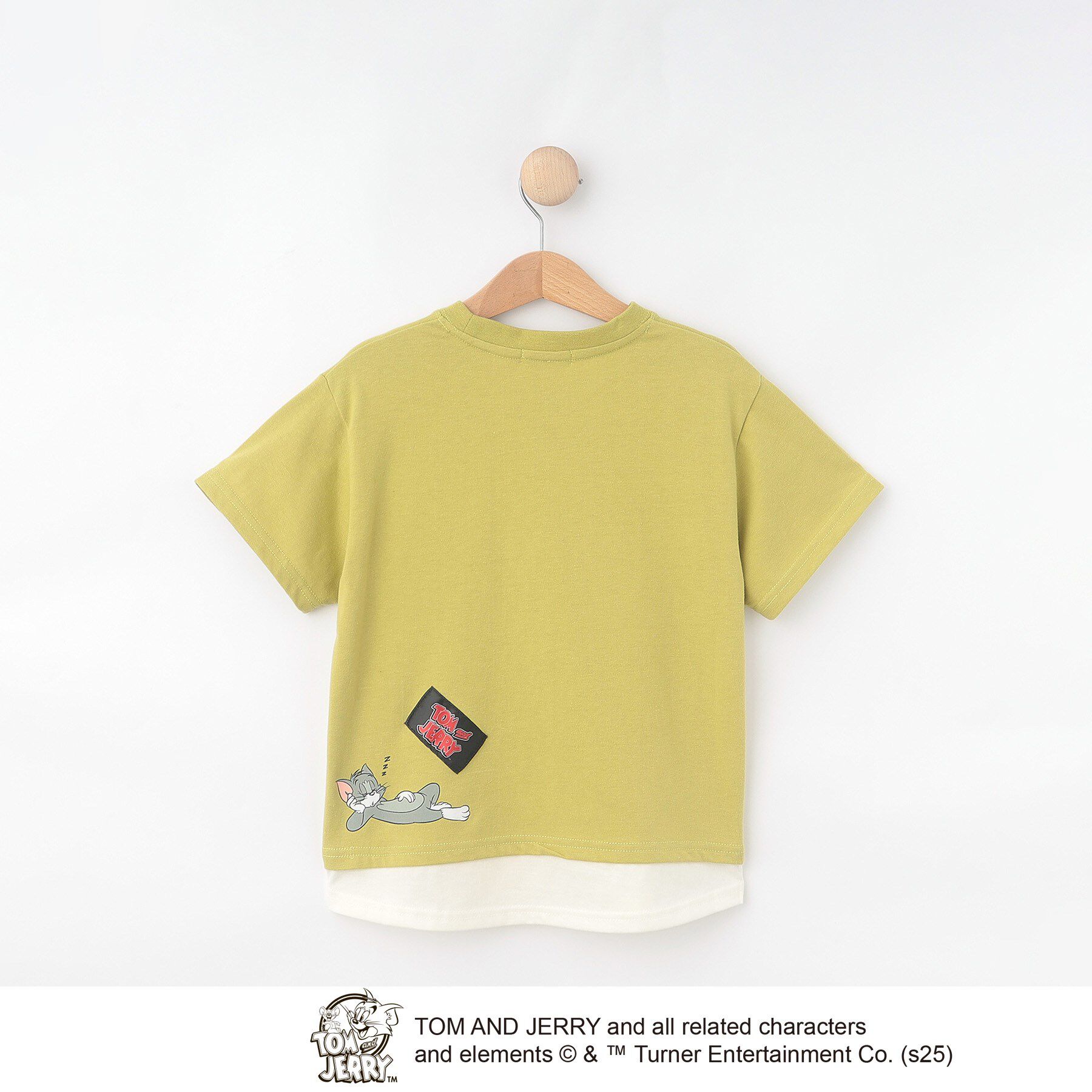 SHOO･LA･RUE「【TOM and JERRY】 ひんやり裾レイヤードTシャツ」|Tシャツ・カットソー|